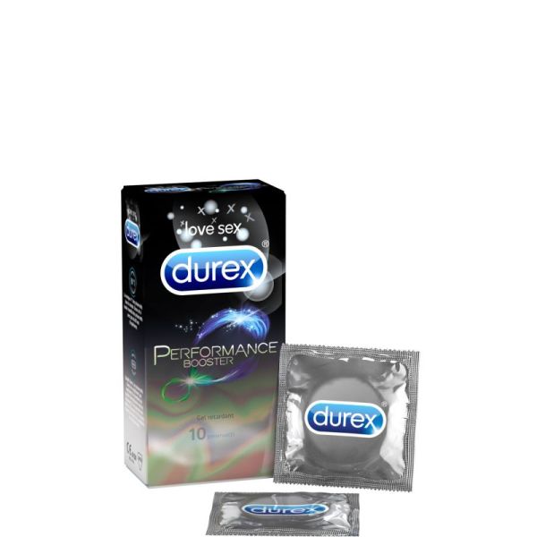 Performance booster condoms - 10 units