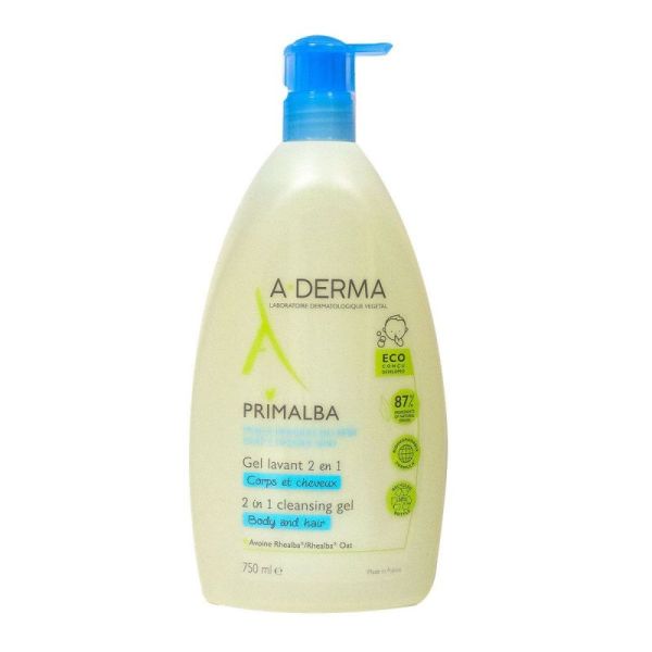 Primalba washing gel body and hair 750ml