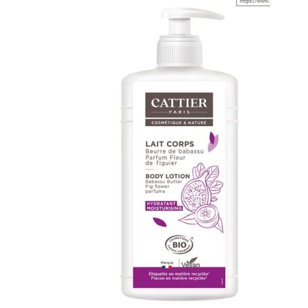 Cattier Lait Corps Hydrat 500Ml