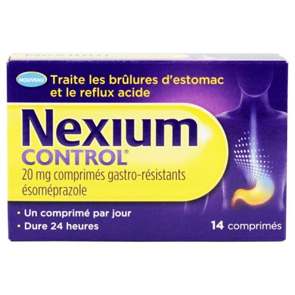 Nexium control esomeprazole 20mg 14 tablets