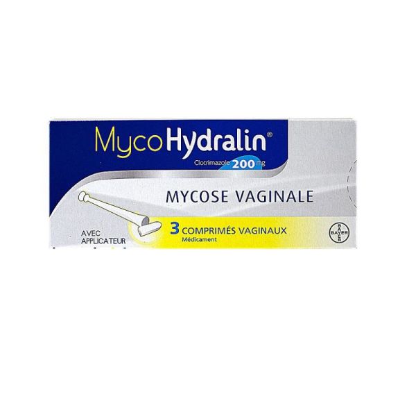 Myco Hydralin 3 vaginal tablets