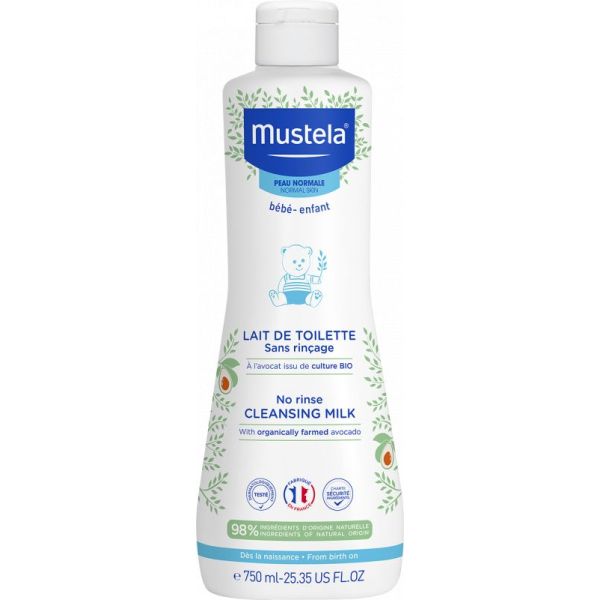 Cleansing milk without rinsing normal skin 750ml