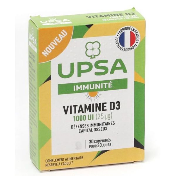 Immunity Vitamin D3 1000 IU - 30 tablets