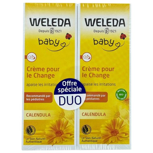 Weleda Bb Calend Cr Chge 2x75ml