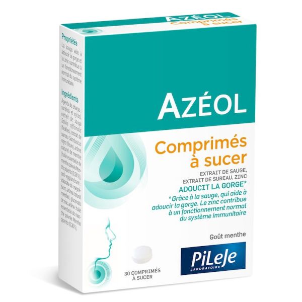 Azeol 30 mint flavored tablets