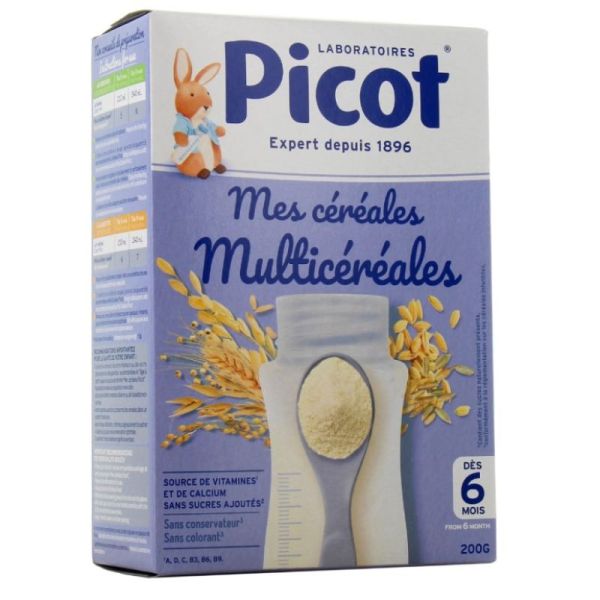 Picot Mes Cereales Biscuit Des 6M 200G