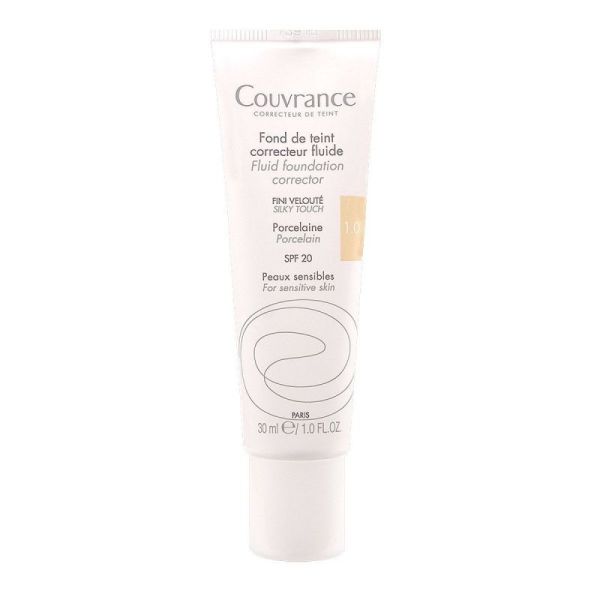 Avène Concealer Coverage Foundation - 1.0 Porcelain x 30ml