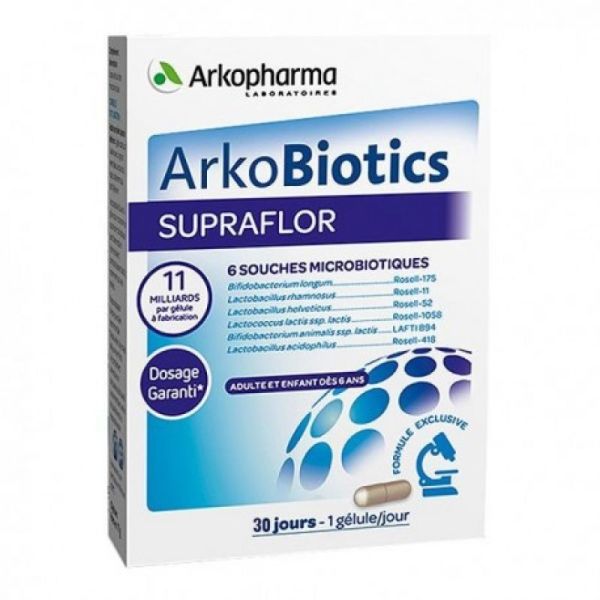 Arkobiotics - Supraflor - 30 capsules