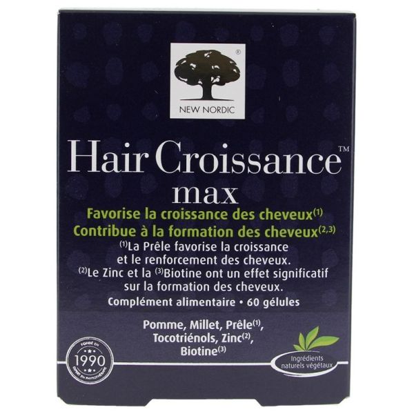 New Nordic Hair Croissance Max Gelu60