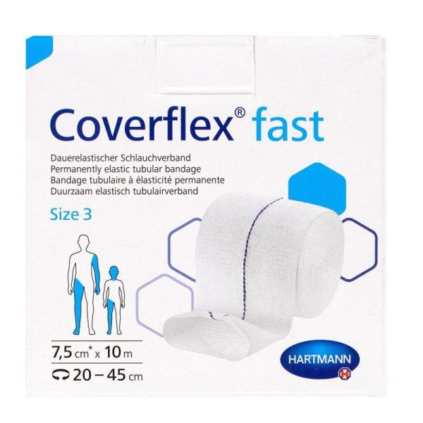 Coverflex fast tubular bandage size 3