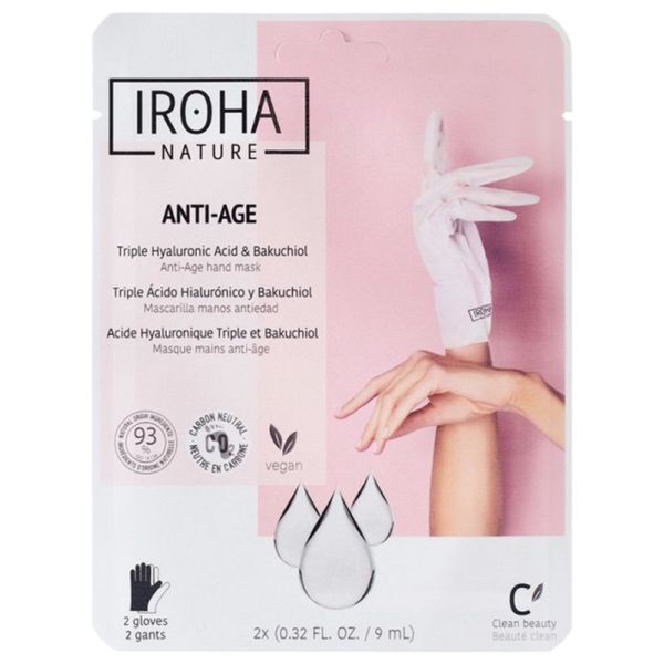 Iroha Gants Trait Mains/Ongl Anti-Age 2