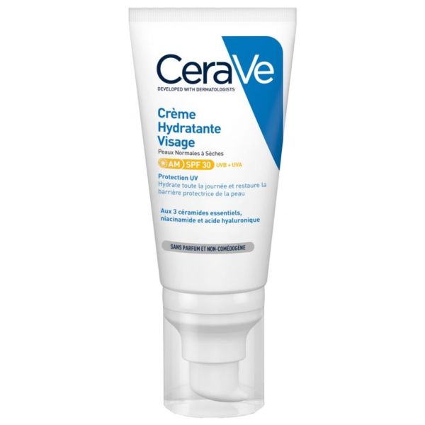 Cerave Cr Hydratante Visage Spf30 52Ml