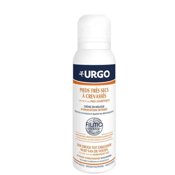 Urgo Filmomousse Pieds Tr Secs/Crev 125Ml