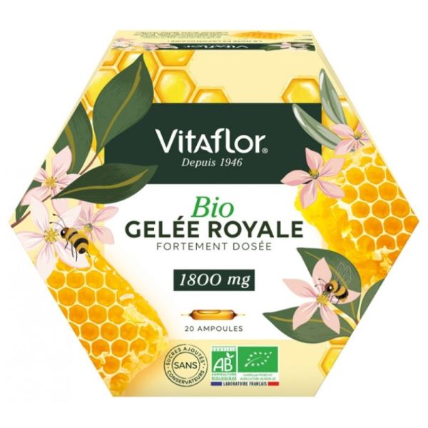 Vitaflor Gelee Royale 1800Mg 20Amp