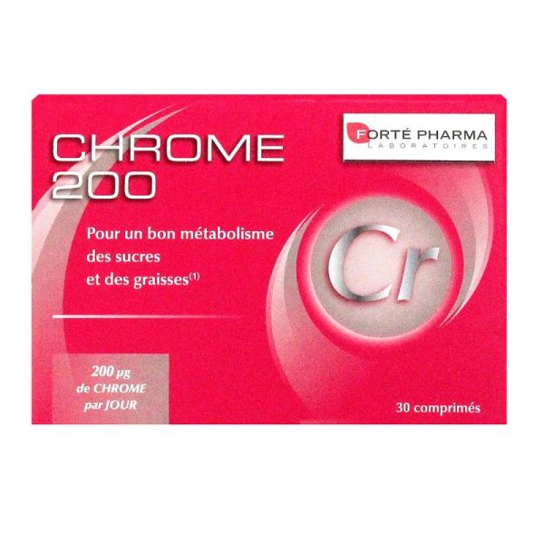 Chromium 200 30 tablets