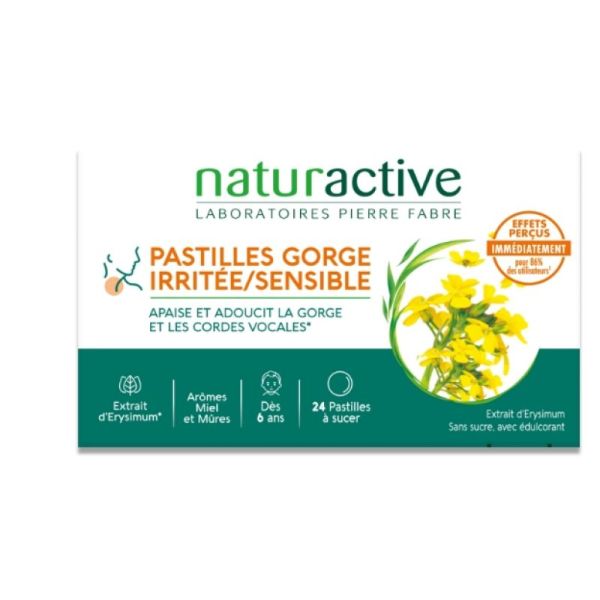 Naturactive Pastilles Gorge 24