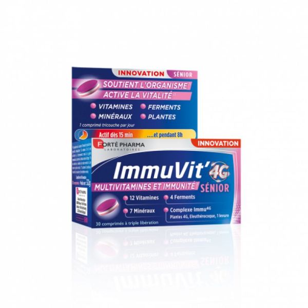 Multivitamins and Immunity 4g Senior 30 tablets