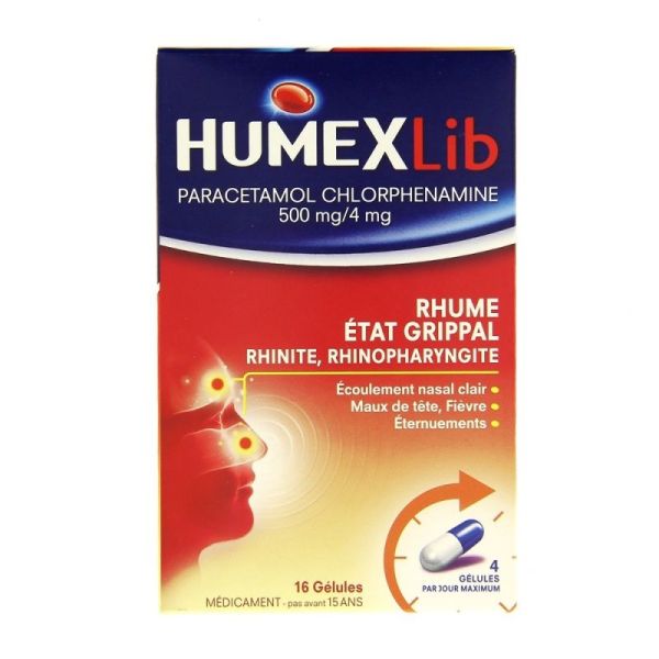 Humexlib Influenza state - 16 capsules