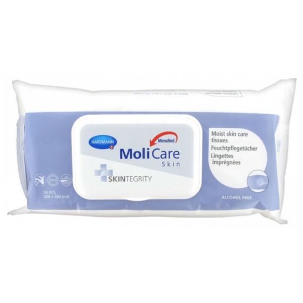 MoliCare Skin - Skintegrity - Impregnated Wipes - x50