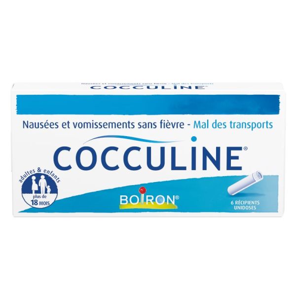 Cocculine 6 single-dose containers