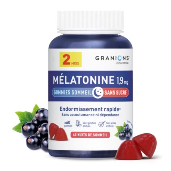 Granion Melatonine 1,90 Mg 30 Gummies