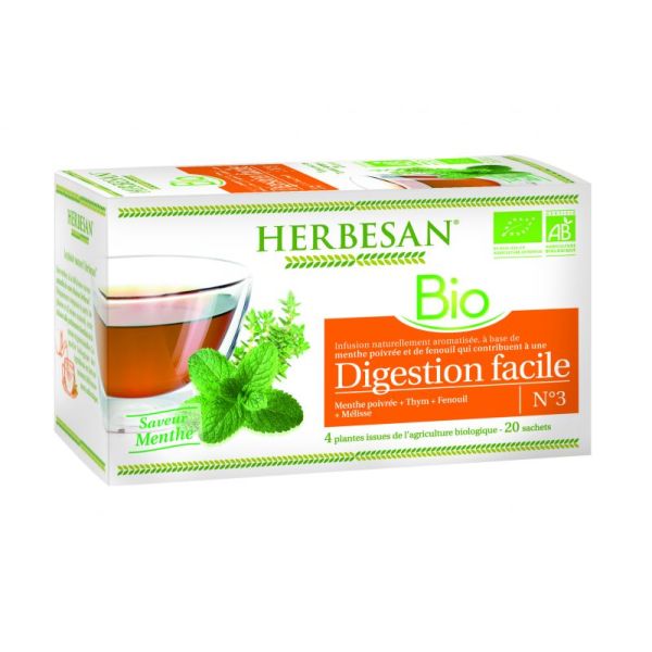 Organic Easy Digestion Infusion - 20 sachets