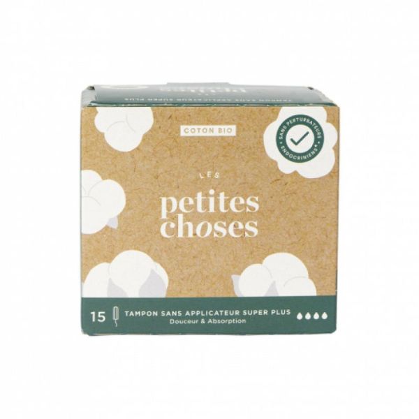 Organic Cotton Tampon - Softness & Absorption - Super plus flow