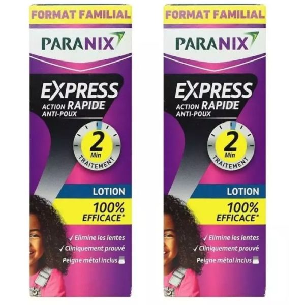 Paranix Poux Expres 2Min Lotpeig 2X195Ml