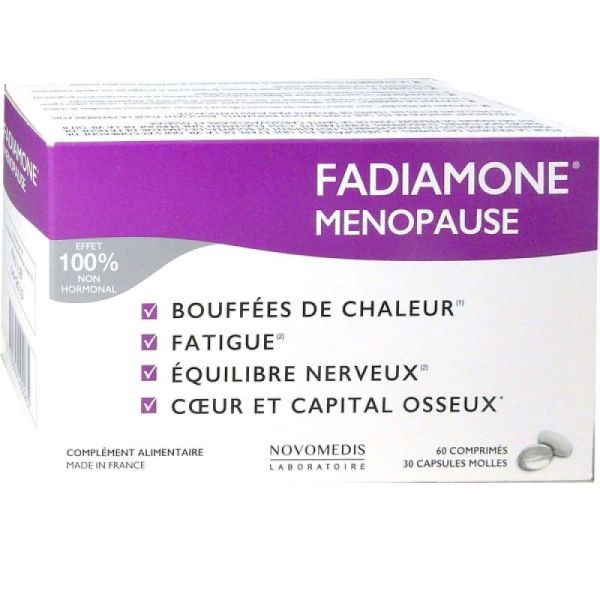 Fadiamone Menopause 60 Tablets + 30 Capsules