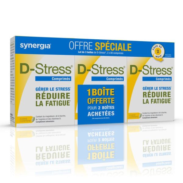 D-Stress - 3 x 80 tablets