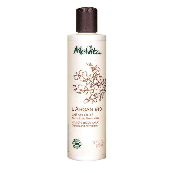 Argan organic velvety milk 200ml