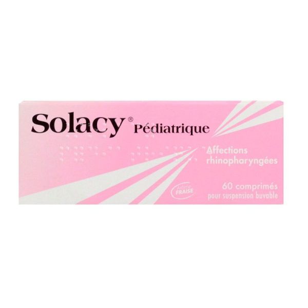 Solacy Pediatric Strawberry Flavor 60 tablets