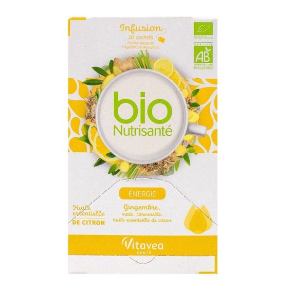 Bio Nutrisanté Energy 20 sachets