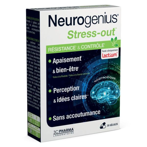 Neurogenius Stress-out - 30 capsules