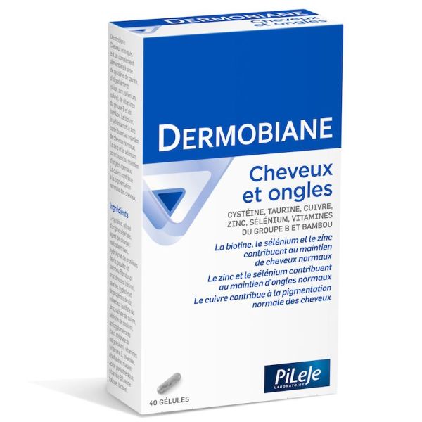 Dermobiane hair & nails 40 capsules