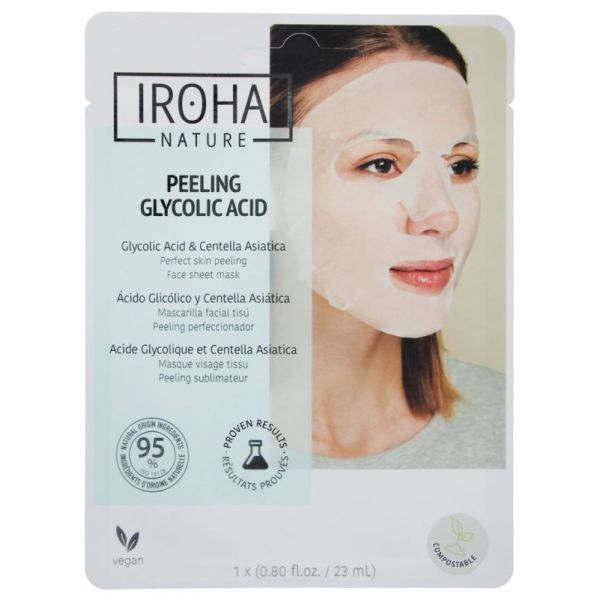 Iroha Masq Visage En Tissu Glow Peeling