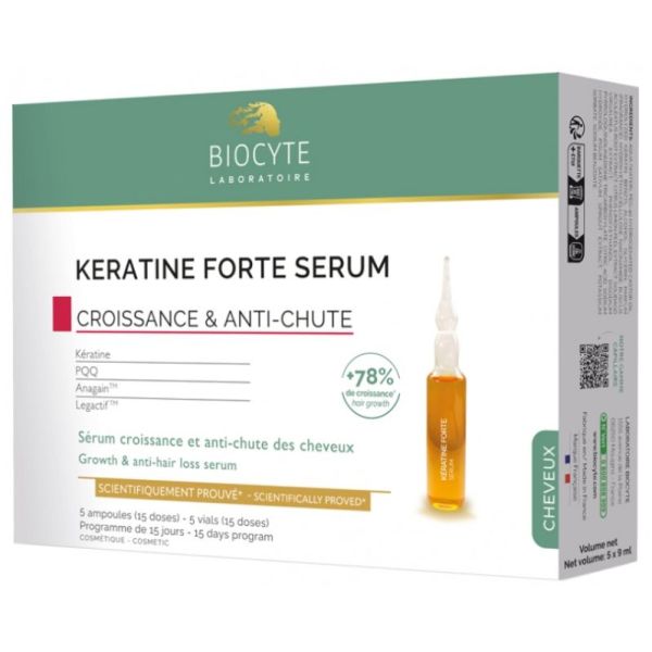 Biocyte Keratine Forte Serum 5X9Ml