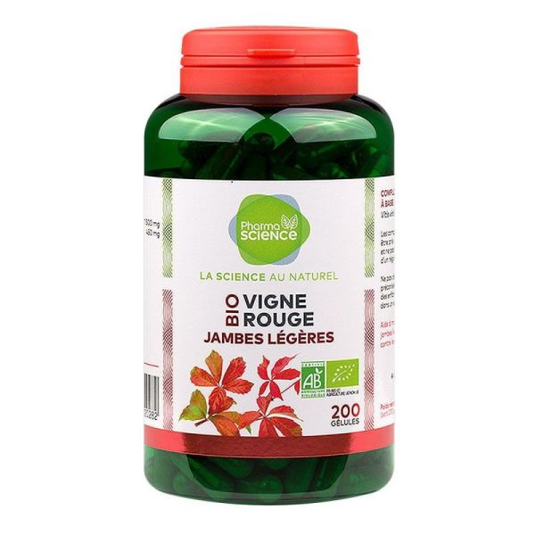 Organic red vine 200 capsules