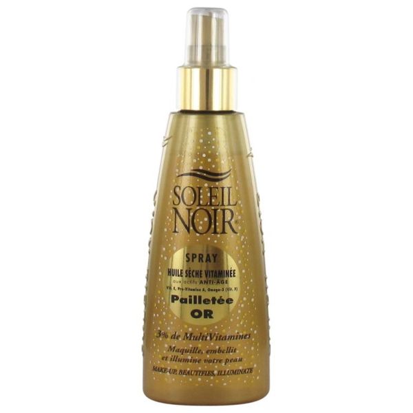 Soleil Noir Spray Huile Sech Vit Pail Or