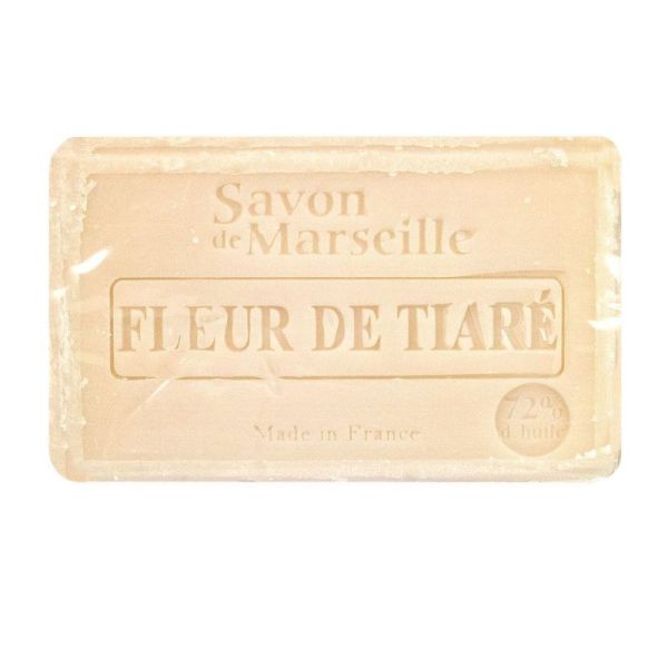 Savon de Marseille fleur de tiaré 100g