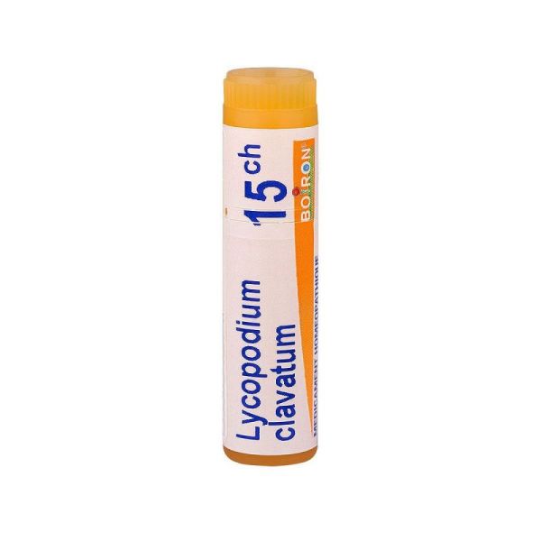 Lycopodium clavatum dose 15 CH