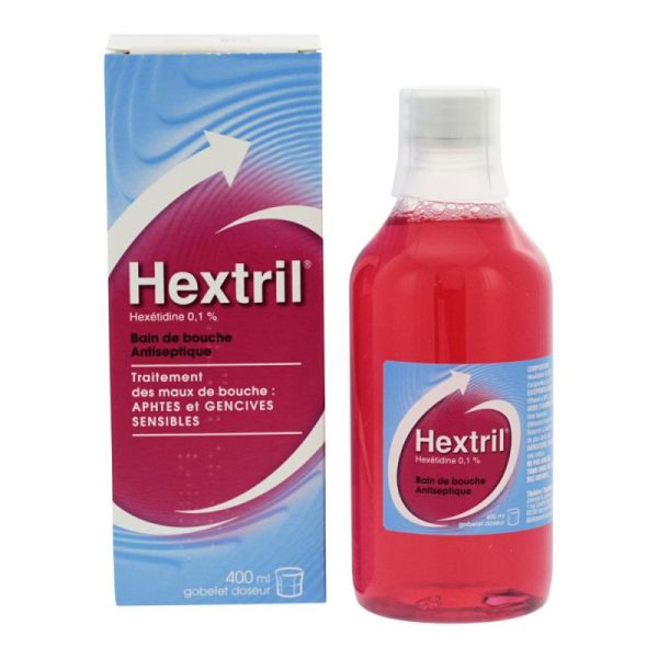 Hextril Antiseptic Mouthwash 400ml