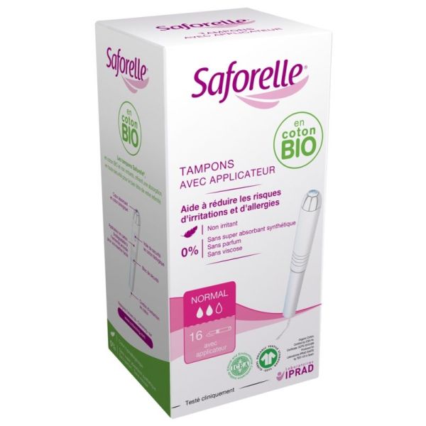 Tampons with Normal applicator - 16 units