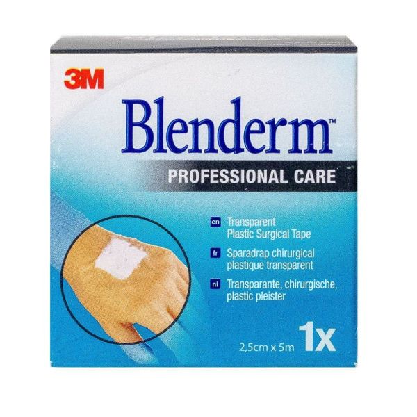 Blenderm waterproof plaster 5m x 2.5cm