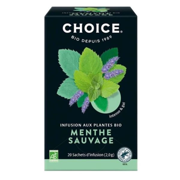 Choice Infusion Menthe Sauvage 40G