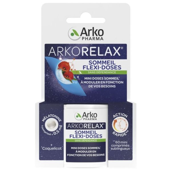 Arkorelax Sommeil Flexi-Doses 60Cpr