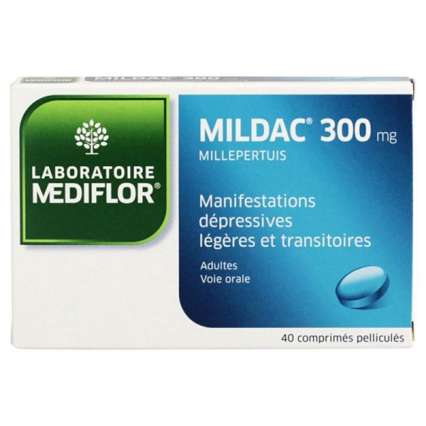 Mildac 300mg 40 film-coated tablets