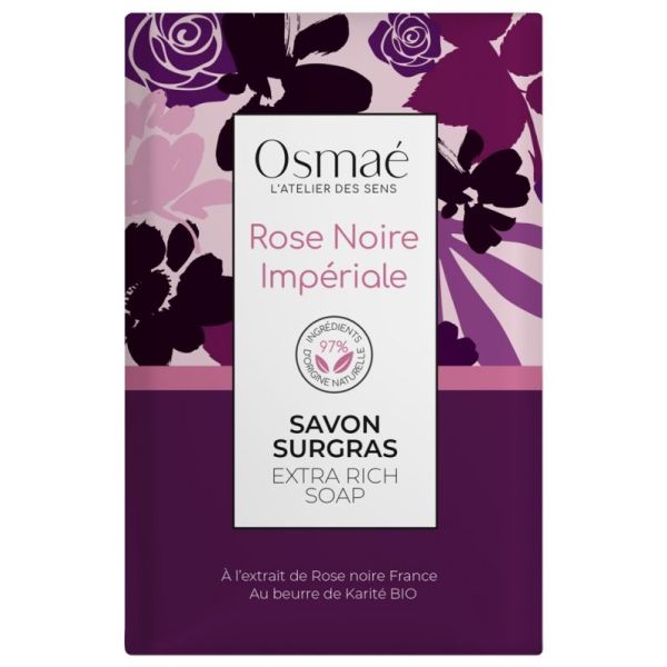 Osmae Savon Surg Rose Noire Imperiale