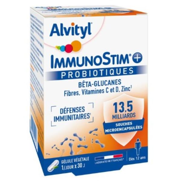 Alvityl Immunostim Bte 30 Gelules