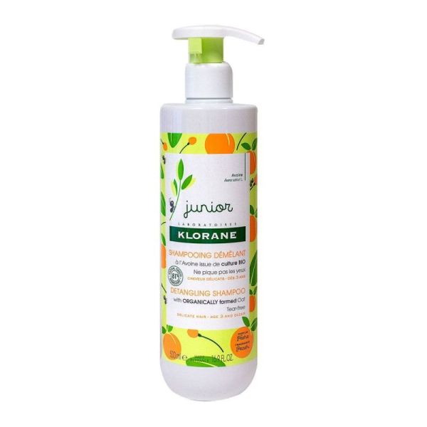 Junior peach detangling shampoo 500ml